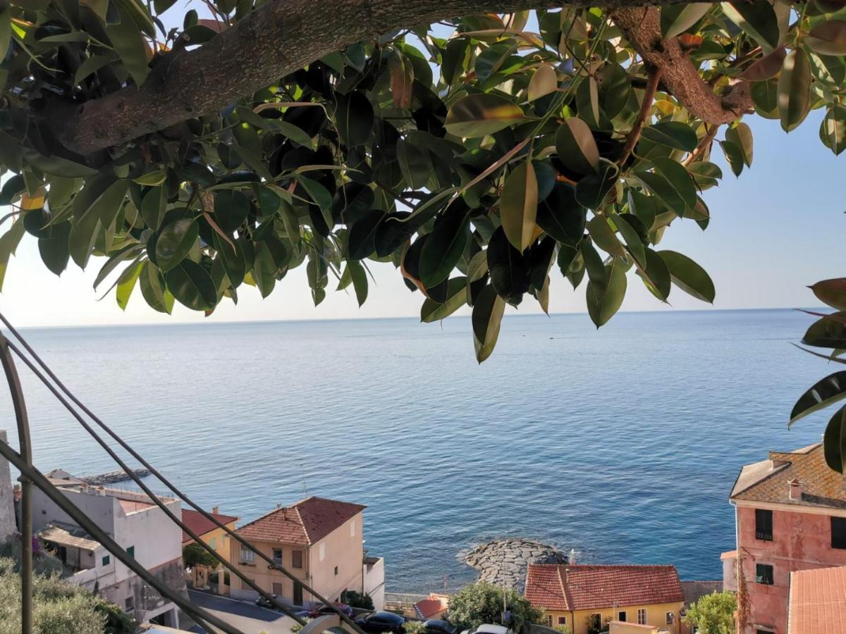 צ'רבו Appartamento Nel Borgo Con Splendida Vista Sul Mare מראה חיצוני תמונה