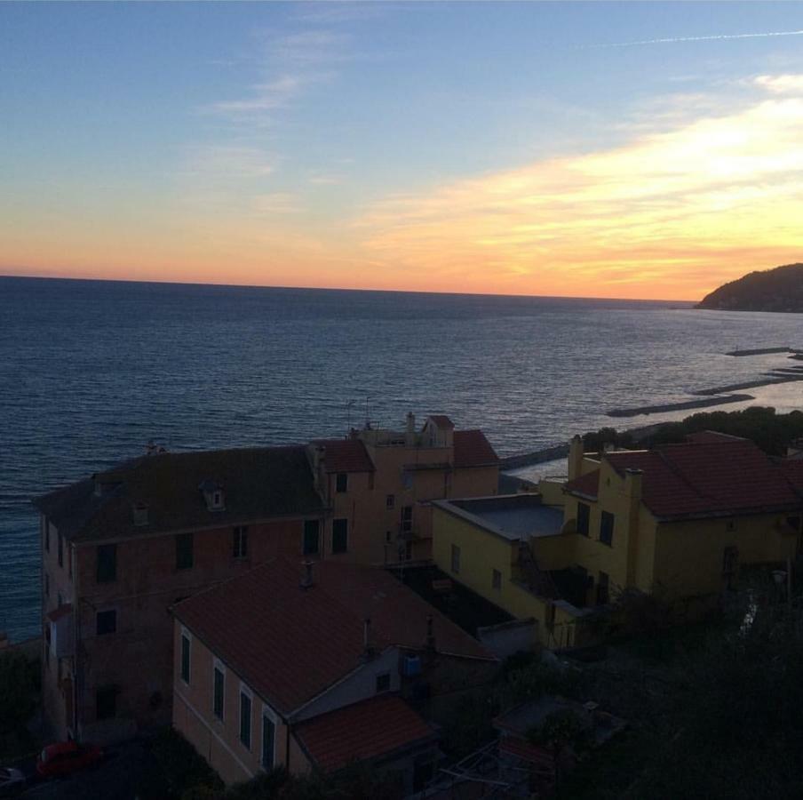 צ'רבו Appartamento Nel Borgo Con Splendida Vista Sul Mare מראה חיצוני תמונה